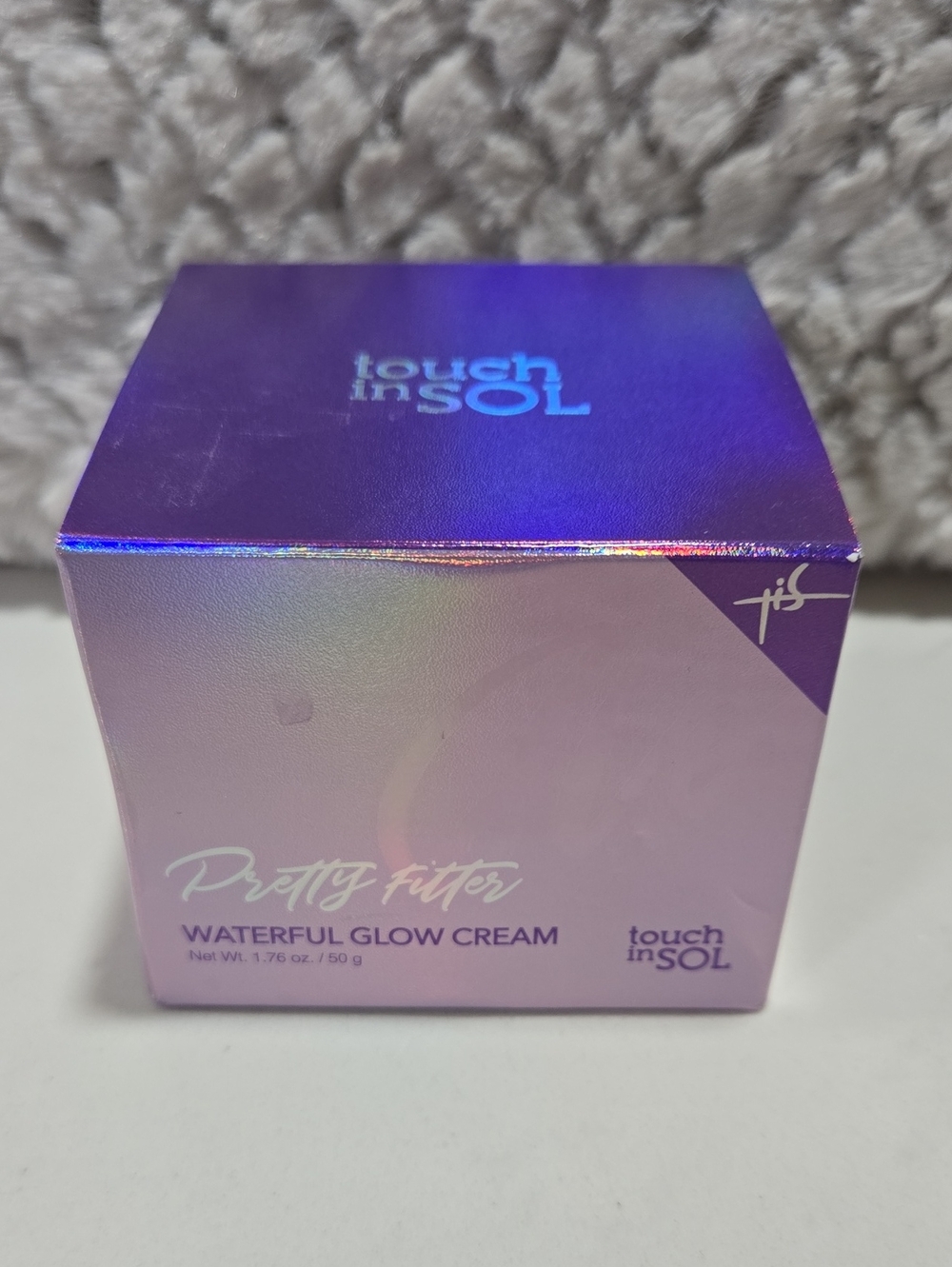 touch in SOL Pretty Filter Waterful Glow Cream - Purple Holographic